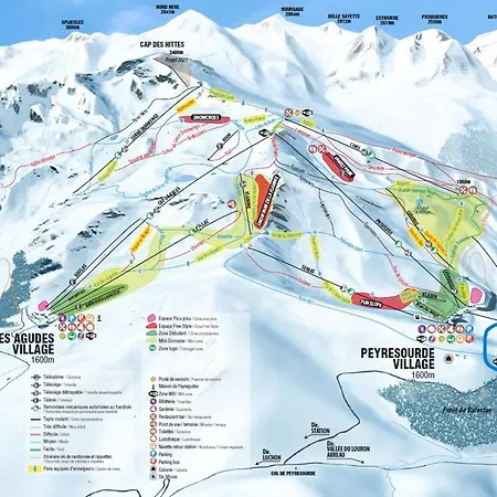 8 Pers Peyragudes, Wifi, Parking, Navette Proche - Fr-1-695-66 *